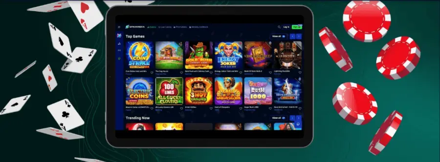 Spinwinera app